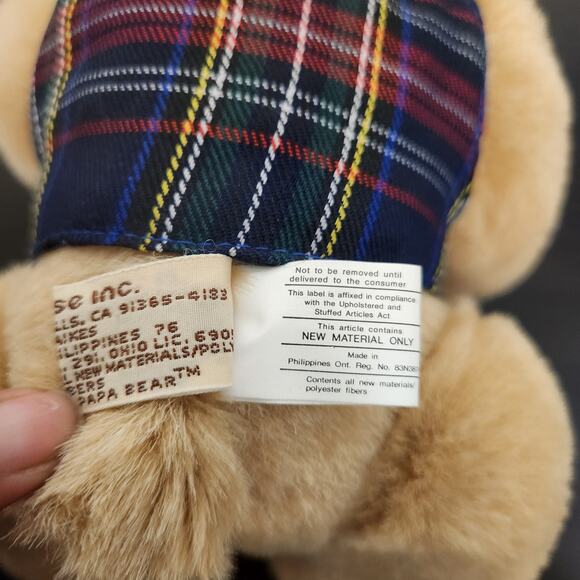 Vintage Robert Raikes Original "54191 Papa Bear" Wooden Face Doll w/ tags - Picture 8 of 11